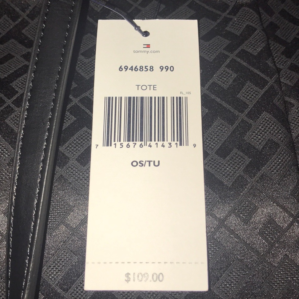 💜Authentic TommyHilfiger Tote/Bag OS/TU No wallet - Picture 5 of 6